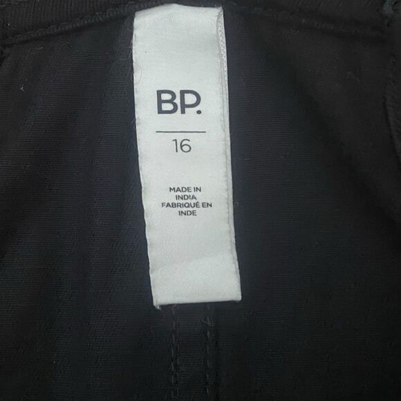 BP. Black Overall Shorts Bib Denim Girls Size 16 Romper Jumpsuit - Picture 10 of 11